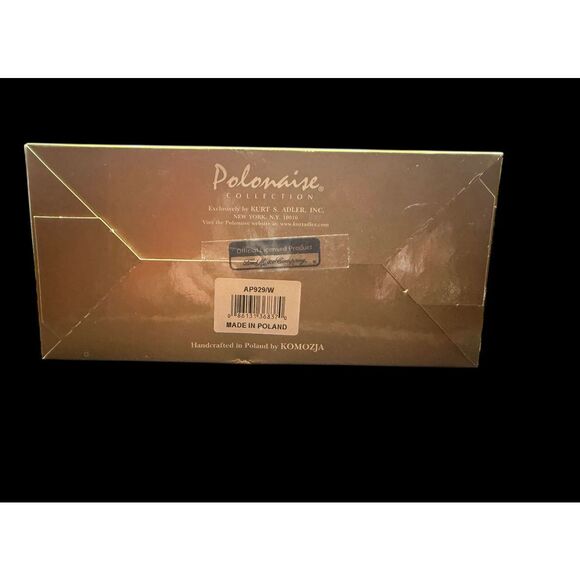 Kurt Adler 1964 1/2 Ford Mustang Cream/Red Polonaise Glass Christmas Ornament - Picture 16 of 16